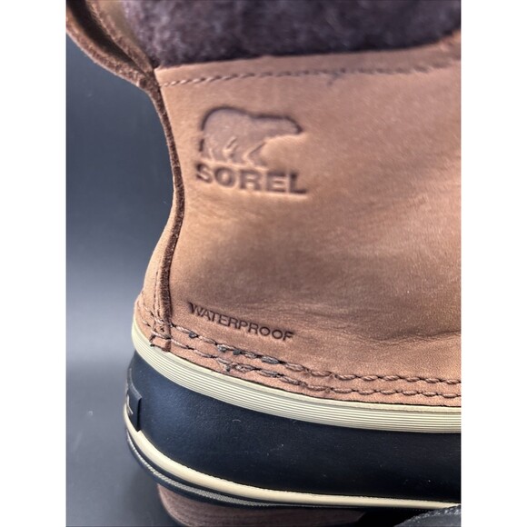 Sorel Slimpack II Winter Duck Boots Tan Waterproof Women's Size 6.5 - Picture 9 of 10